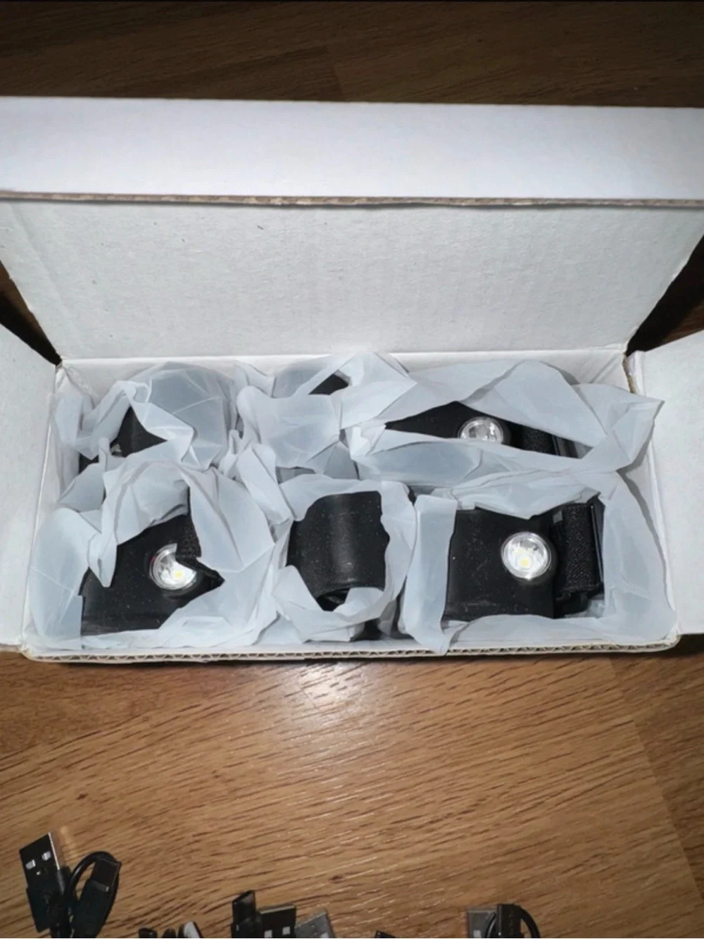 Induction Rechargeable Sensor Headlamp - Black/Gray